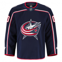Columbus Blue Jackets Fanatics Home Authentic Pro Custom Jersey Navy
