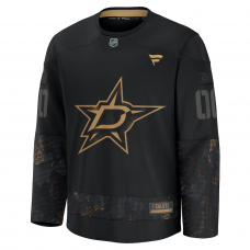 Dallas Stars Fanatics 2024 Military Appreciation Custom Practice Jersey Black Dallas Stars Fanatics 2024 Military Appreciation Custom Practice Jersey Black