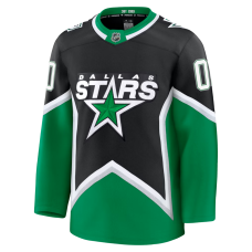Dallas Stars Fanatics Alternate Premium Custom Jersey Black Dallas Stars Fanatics Alternate Premium Custom Jersey Black