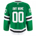Dallas Stars Fanatics Home Authentic Pro Custom Jersey Kelly Green