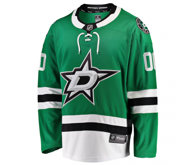 Dallas Stars Fanatics Home Breakaway Custom Jersey Green