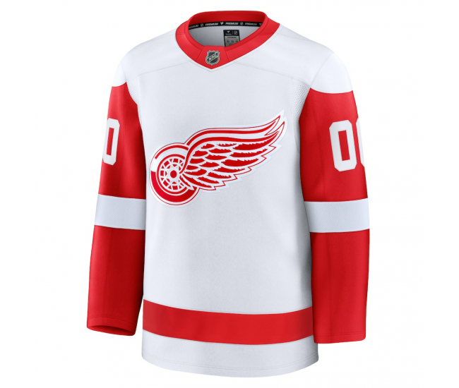 Detroit Red Wings Fanatics Away Premium Custom Jersey White