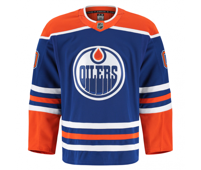 Edmonton Oilers Fanatics Home Authentic Pro Custom Jersey Royal