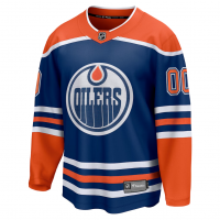 Edmonton Oilers Fanatics Home Breakaway Custom Jersey Royal