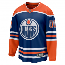 Edmonton Oilers Fanatics Home Breakaway Custom Jersey Royal Edmonton Oilers Fanatics Home Breakaway Custom Jersey Royal
