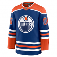 Edmonton Oilers Fanatics Home Premium Custom Jersey Royal Edmonton Oilers Fanatics Home Premium Custom Jersey Royal