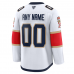 Florida Panthers Fanatics Away Premium Custom Jersey White