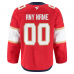 Florida Panthers Fanatics Home Authentic Pro Custom Jersey Red