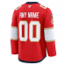 Florida Panthers Fanatics Home Premium Custom Jersey Red