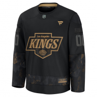 Los Angeles Kings Fanatics 2024 Military Appreciation Custom Practice Jersey Black
