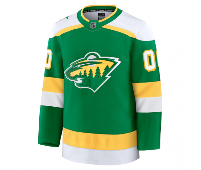 Minnesota Wild Fanatics Alternate Premium Custom Jersey Green