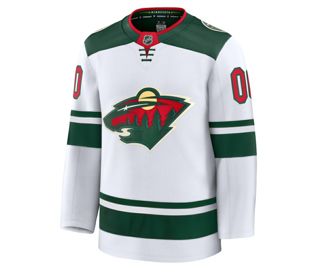 Minnesota Wild Fanatics Away Premium Custom Jersey White