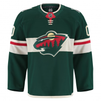 Minnesota Wild Fanatics Home Authentic Pro Custom Jersey Green