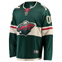 Minnesota Wild Fanatics Home Breakaway Custom Jersey Green