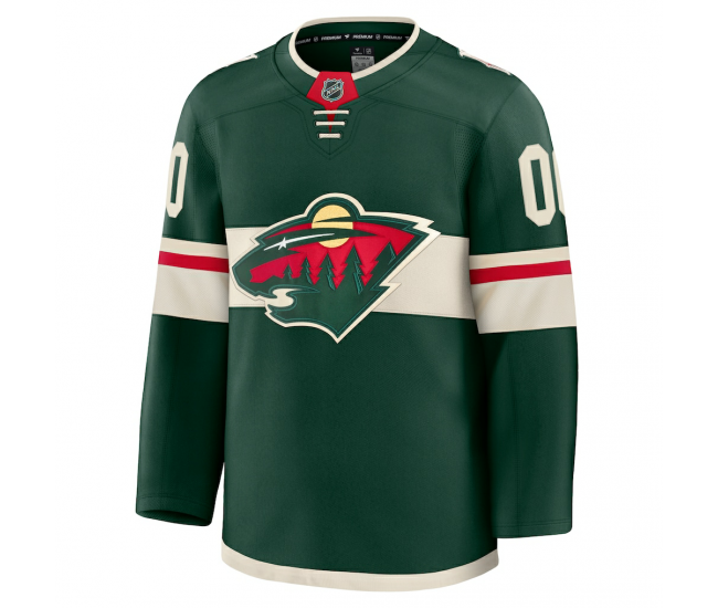 Minnesota Wild Fanatics Home Premium Custom Jersey Green