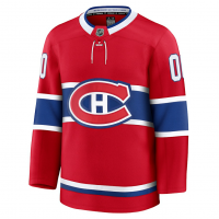 Montreal Canadiens Fanatics Home Premium Custom Jersey Red