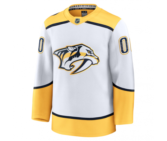 Nashville Predators Fanatics Away Premium Custom Jersey White