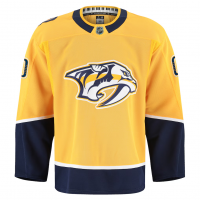 Nashville Predators Fanatics Home Authentic Pro Custom Jersey Gold