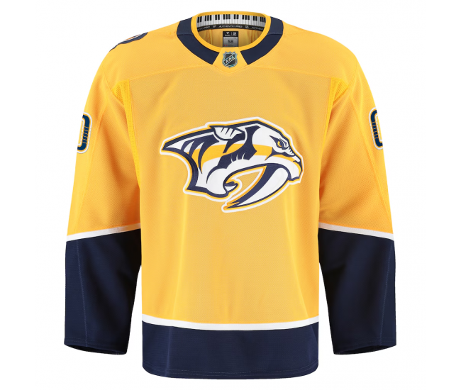 Nashville Predators Fanatics Home Authentic Pro Custom Jersey Gold