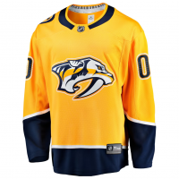 Nashville Predators Fanatics Home Breakaway Custom Jersey Gold