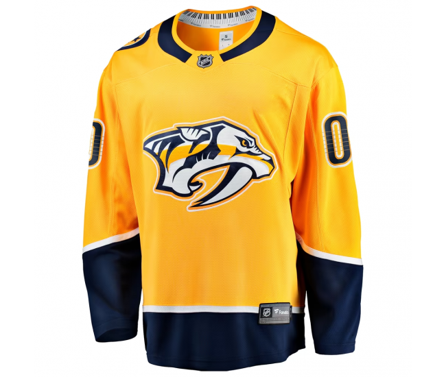 Nashville Predators Fanatics Home Breakaway Custom Jersey Gold