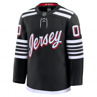 New Jersey Devils Fanatics Alternate Premium Custom Jersey Black