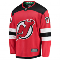 New Jersey Devils Fanatics Home Breakaway Custom Jersey Red