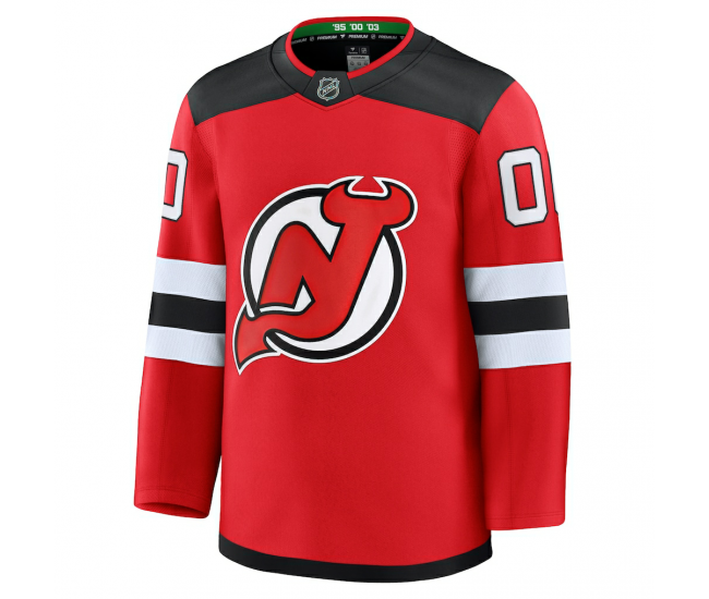 New Jersey Devils Fanatics Home Premium Custom Jersey Red
