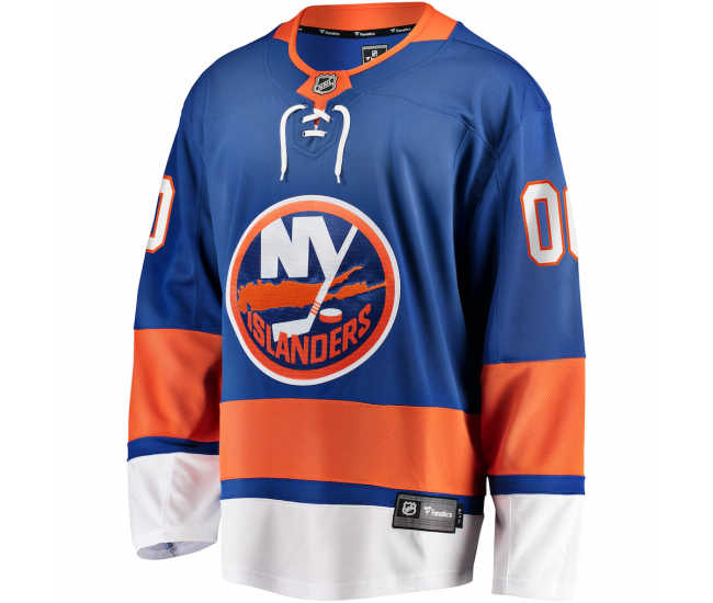 New York Islanders Fanatics Home Breakaway Custom Jersey Blue