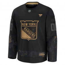 New York Rangers Fanatics 2024 Military Appreciation Custom Practice Jersey Black New York Rangers Fanatics 2024 Military Appreciation Custom Practice Jersey Black