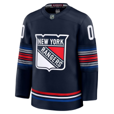 New York Rangers Fanatics Alternate Premium Custom Jersey Navy New York Rangers Fanatics Alternate Premium Custom Jersey Navy