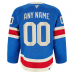 New York Rangers Fanatics Centennial Authentic Pro Custom Jersey Blue