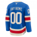 New York Rangers Fanatics Centennial Premium Custom Jersey Blue