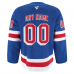 New York Rangers Fanatics Home Authentic Pro Custom Jersey Royal