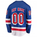 New York Rangers Fanatics Home Breakaway Custom Jersey Blue