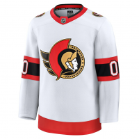 Ottawa Senators Fanatics Away Premium Custom Jersey White