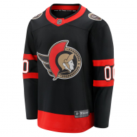 Ottawa Senators Fanatics Home Custom Breakaway Jersey Black