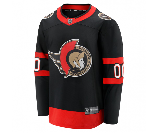 Ottawa Senators Fanatics Home Custom Breakaway Jersey Black