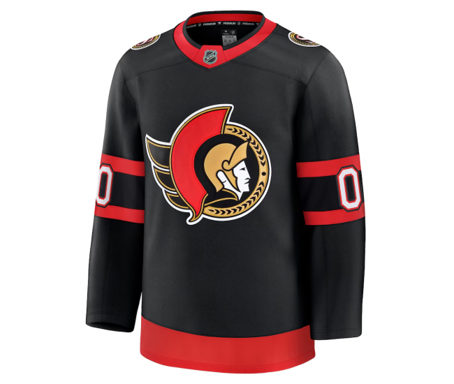 Ottawa Senators Fanatics Home Premium Custom Jersey Black