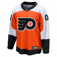 Philadelphia Flyers Fanatics Home Breakaway Custom Jersey Orange