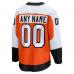 Philadelphia Flyers Fanatics Home Breakaway Custom Jersey Orange