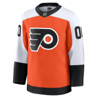 Philadelphia Flyers Fanatics Home Premium Custom Jersey Orange