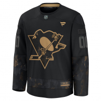 Pittsburgh Penguins Fanatics 2024 Military Appreciation Custom Practice Jersey Black