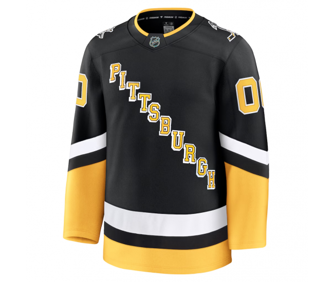 Pittsburgh Penguins Fanatics Alternate Premium Custom Jersey Black