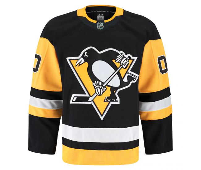 Pittsburgh Penguins Fanatics Home Authentic Pro Custom Jersey Black