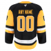 Pittsburgh Penguins Fanatics Home Authentic Pro Custom Jersey Black