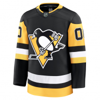 Pittsburgh Penguins Fanatics Home Premium Custom Jersey Black