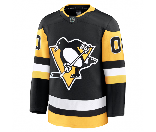 Pittsburgh Penguins Fanatics Home Premium Custom Jersey Black