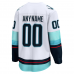 Seattle Kraken Fanatics Away Breakaway Custom Jersey White