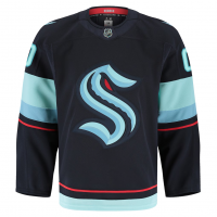 Seattle Kraken Fanatics Home Authentic Pro Custom Jersey Navy